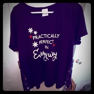 Hot Topic Mary Poppins Shirt